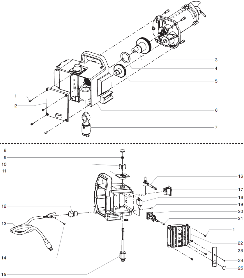 640i Gear Box Assembly